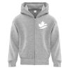 ATC EVERYDAY FLEECE FULL ZIP HOODED YOUTH SWEATSHIRT. Thumbnail